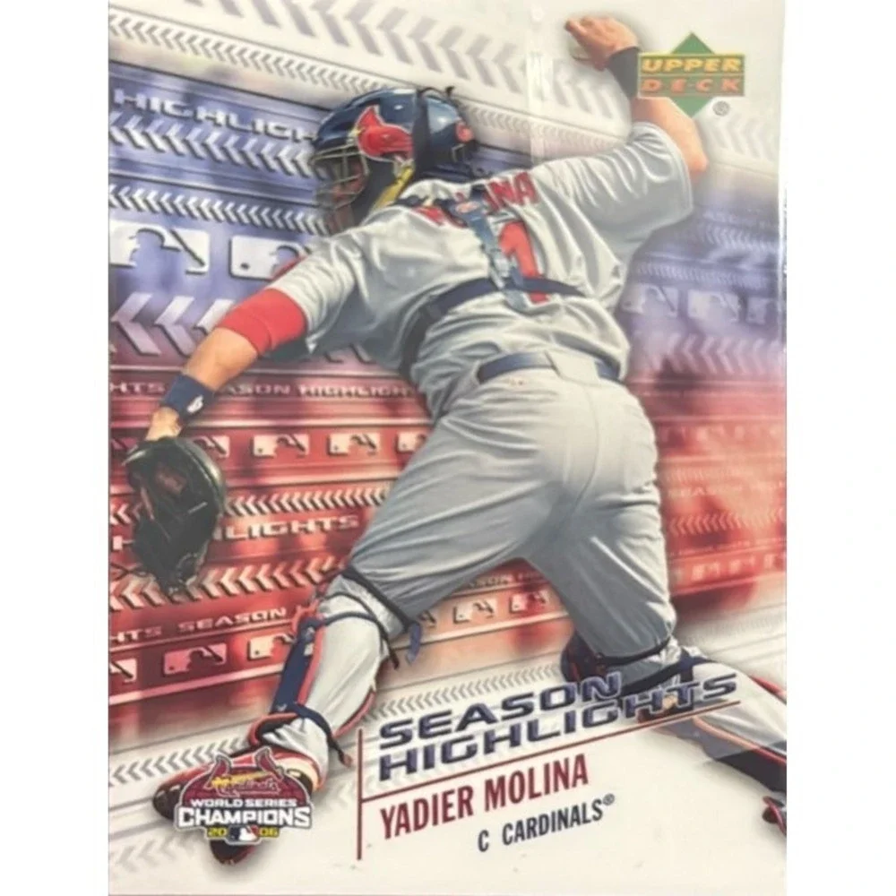 2006‎ Upper Deck World Series Champions St. Louis Cardinals #SH8 Yadier Molina